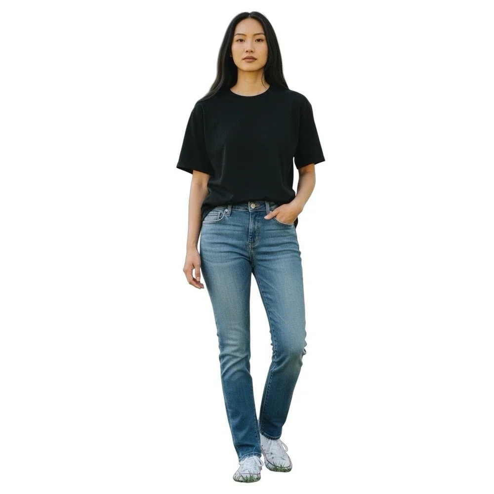 Rag & Bone Women's Skinny Jeans Sz 24 Light Wash‎ Stretch Denim Mid Rise